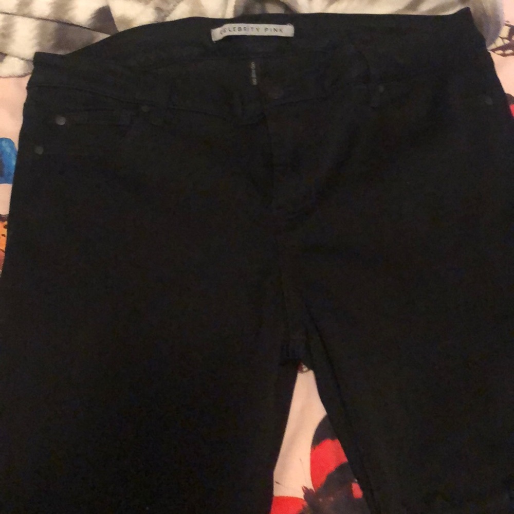 Celebrity pink jeans black